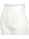 Cropped Straight Pants White - MONCLER - BALAAN 8