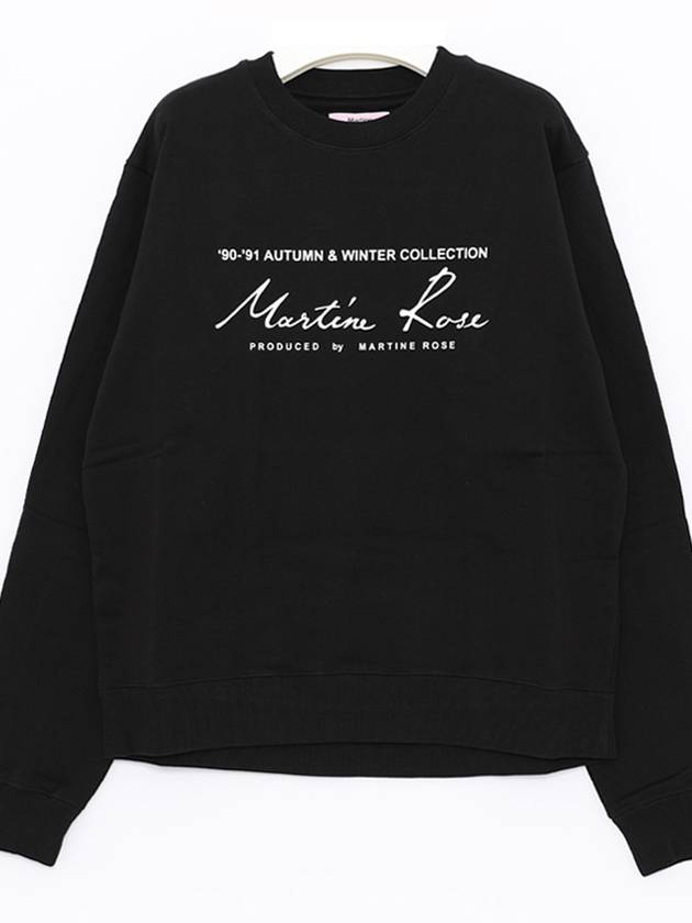 CMR601 BLACK Sweat Sweatshirt - MARTINE ROSE - BALAAN 3