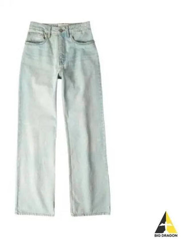 Women s Flare High Waist Denim Jeans FTR404 DE0002 - AMI - BALAAN 1