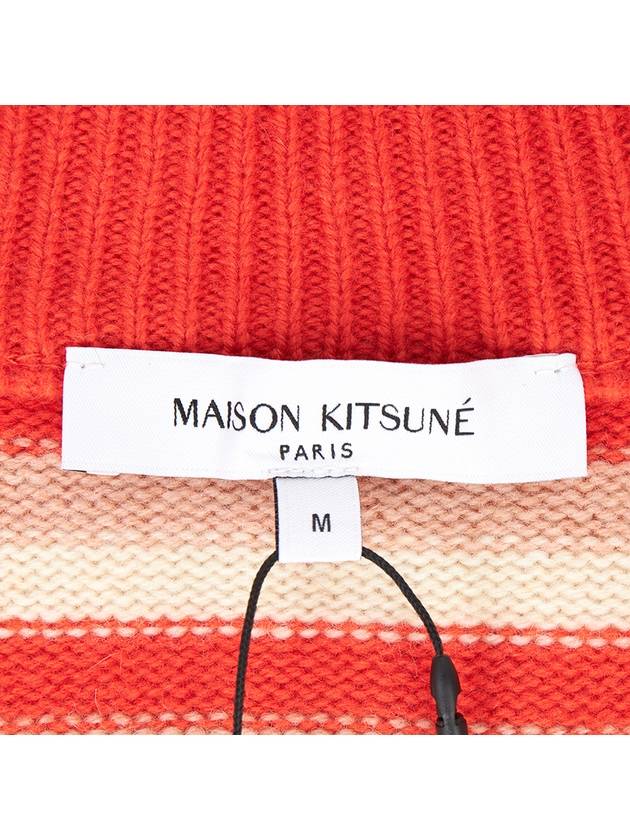 Foxhead striped women s cardigan NW00503KM0329 0019 - MAISON KITSUNE - BALAAN 9