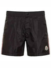 Swim Shorts Black - MONCLER - BALAAN 2