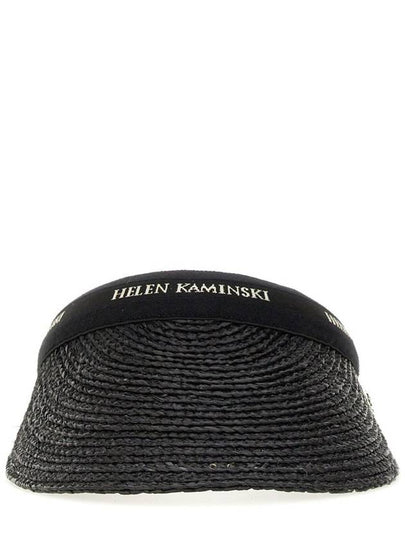 Bianca Visor Hat Charcoal Black Logo - HELEN KAMINSKI - BALAAN 2