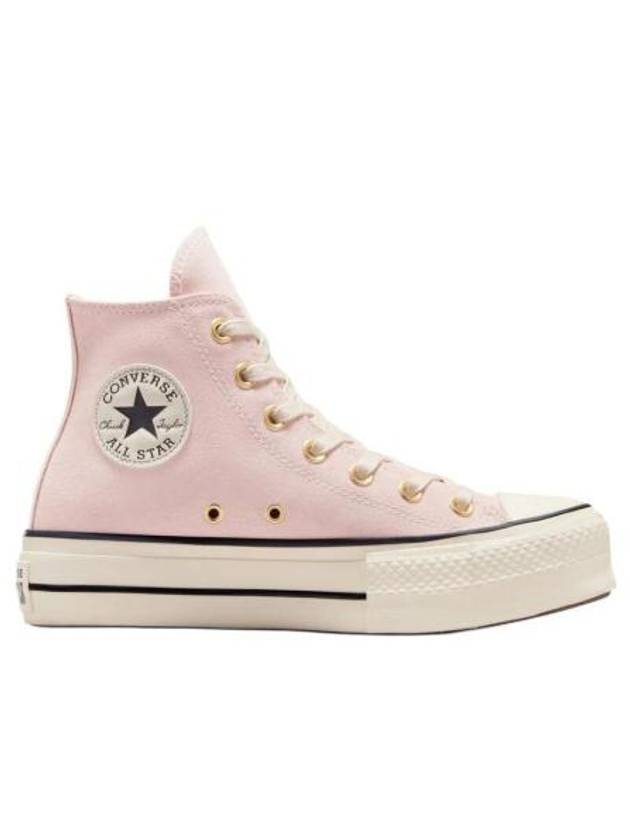 Chuck Taylor All Star Lift Suede High Top Sneakers Pale Petal - CONVERSE - BALAAN 3