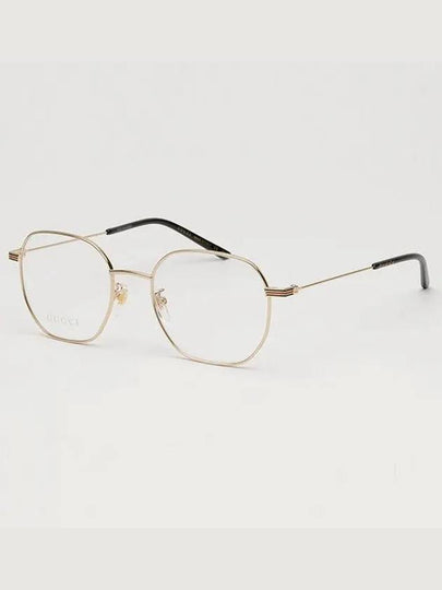 Eyewear Asian Fit Metal Eyeglasses Gold - GUCCI - BALAAN 2