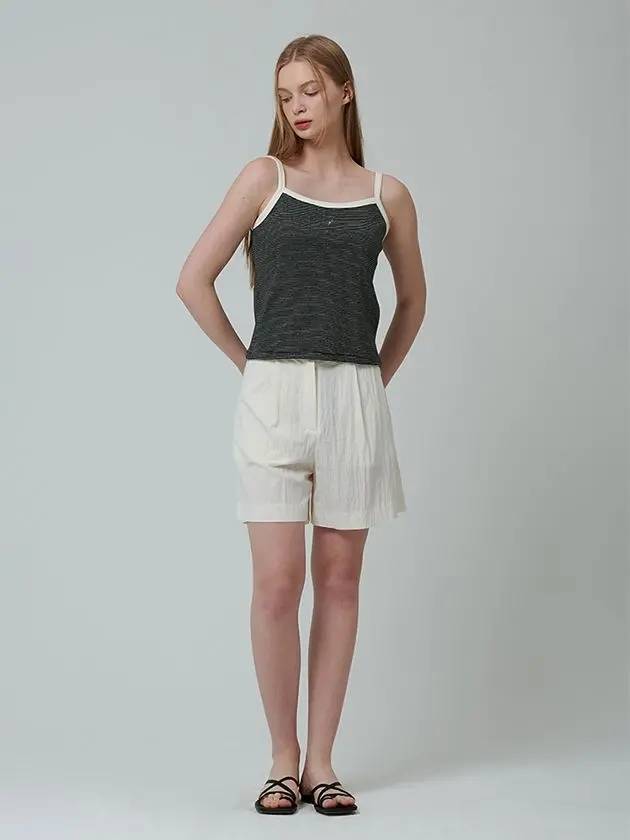 Natural volume shorts ivory - PINBLACK - BALAAN 3