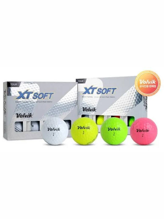 XT soft 3-piece urethane golf ball - VOLVIK - BALAAN 2