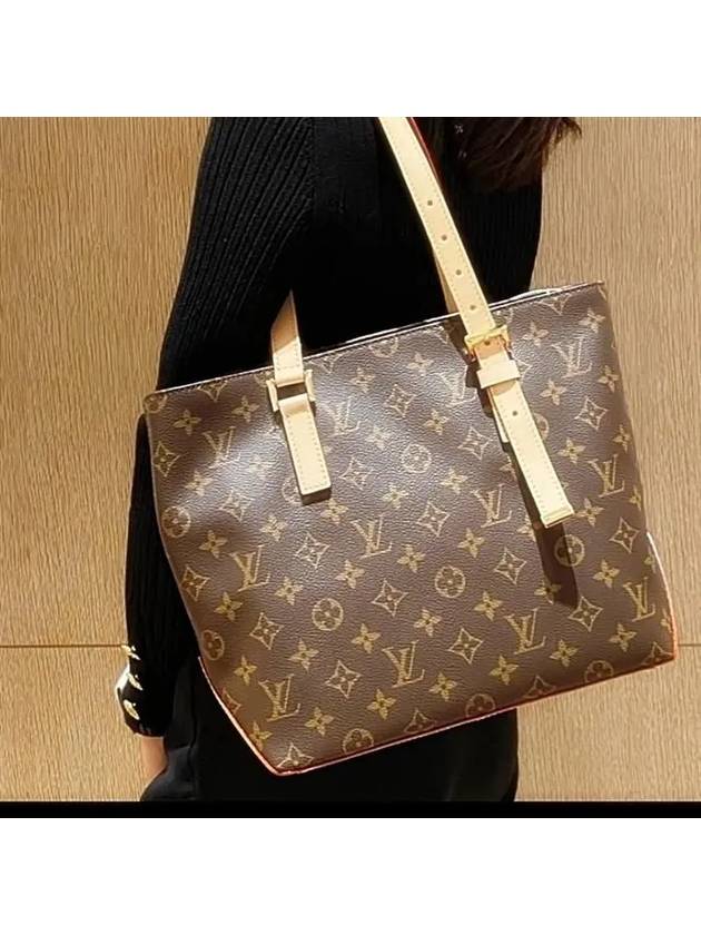 Piano Monogram Tote Bag Brown - LOUIS VUITTON - BALAAN 6