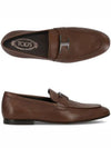 Men's T Timeless Leather Loafer Brown - TOD'S - BALAAN 2