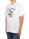 Men s Short Sleeve T Shirt CLAALLAM WHITE DIRTY M - WILD DONKEY - BALAAN 2