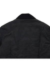 Logo Patch Workers Wax Jacket Black - BARBOUR - BALAAN 10