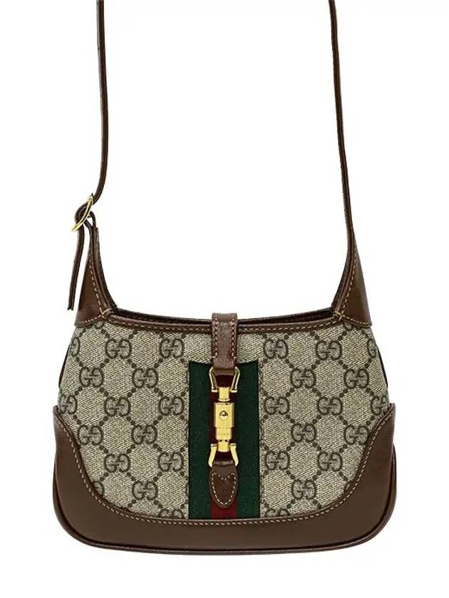 GG Supreme Mini Jackie 1961 Cross Bag Brown Beige - GUCCI - BALAAN 6