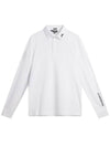 Men's Tour Tech Long Sleeve T-Shirt White - J.LINDEBERG - BALAAN 2