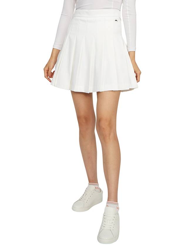 Women's Adina Golf Skirt White - J.LINDEBERG - BALAAN 6