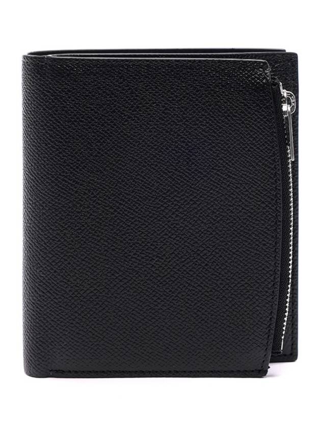 Stitch Bifolded Half Wallet Black - MAISON MARGIELA - BALAAN 4