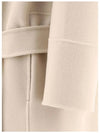 Amie Belted Long Sleeve Single Coat Ecru - MAX MARA - BALAAN 5