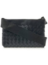 Classic Duo Shoulder Bag Black - BOTTEGA VENETA - BALAAN 4