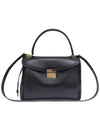 Women s C0001030 Black Leather Metropolitan Tote Bag Strap - MARC JACOBS - BALAAN 1