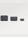 Damier Trio Messenger Bag Grey - LOUIS VUITTON - BALAAN 4