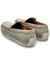 Men's Suede Slip-ons Loafers Beige - TOD'S - BALAAN 5