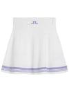 Women's Frida Stripe Skirt White - J.LINDEBERG - BALAAN 2