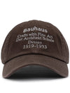 BAUHAUS WASHED BALL CAP IMPDBR - POLYGRAM - BALAAN 3