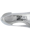 Vara Bow Jelly Ballet Flat Silver - SALVATORE FERRAGAMO - BALAAN 9