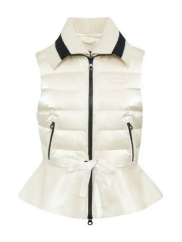 Samona Cream Vest - DUVETICA - BALAAN 1