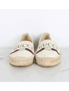 Band logo canvas espadrille 36 5 235 - GUCCI - BALAAN 3