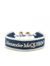 Skull Logo Fabric Bracelet Blue - ALEXANDER MCQUEEN - BALAAN 2