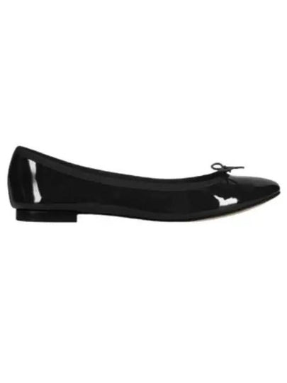 Women's Cendrillon Leather Ballerinas Flat Black - REPETTO - BALAAN 2