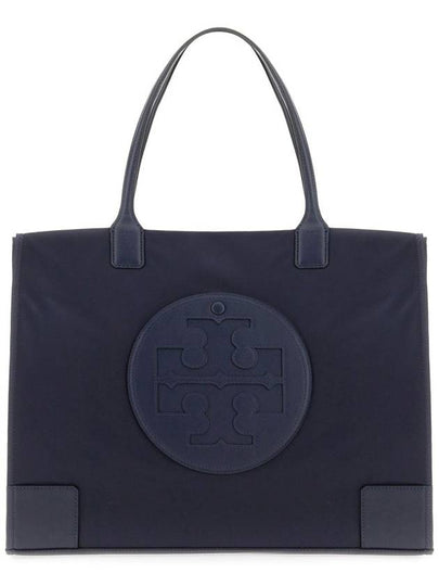 Ella Large Nylon Tote Bag Navy - TORY BURCH - BALAAN 2