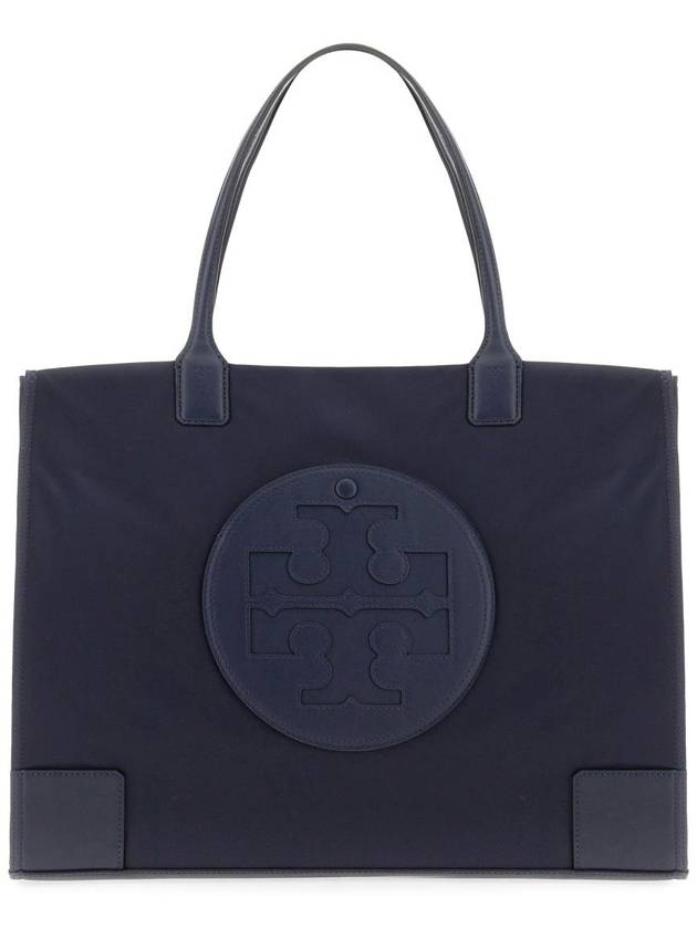 Ella Large Nylon Tote Bag Navy - TORY BURCH - BALAAN 2