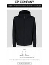 Men's Shell R Lens Wappen Hooded Jacket Black - CP COMPANY - BALAAN 3