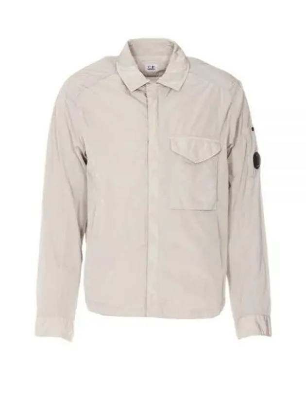 Men's Chrome R Over Shirt Zip Up Jacket Grey - CP COMPANY - BALAAN 2