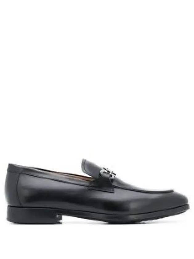 Men's Gancini Loafers Black - SALVATORE FERRAGAMO - BALAAN 2