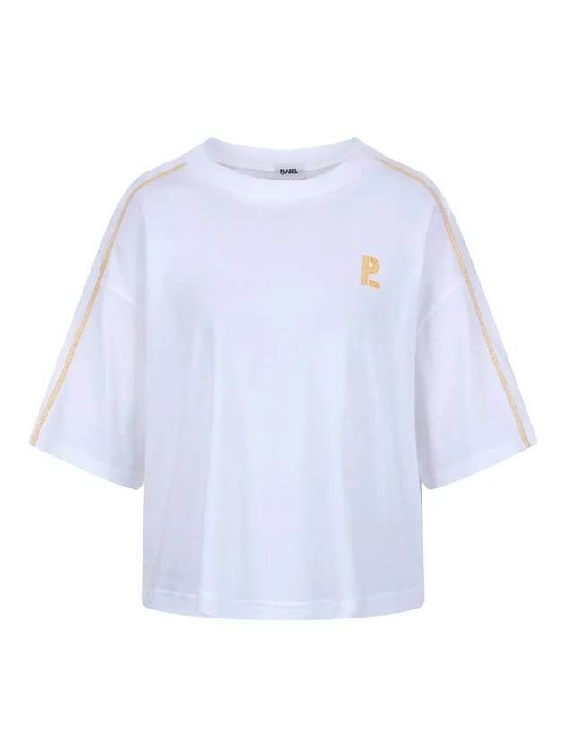 LOGO JERSEY T-SHIRT MW3ME128WHT - P_LABEL - BALAAN 1