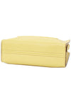 Madras Leather Shoulder Bag Lemon Yellow - MIU MIU - BALAAN 6