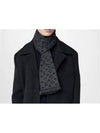 Monogram Classic Scarf Charcoal Grey - LOUIS VUITTON - BALAAN 2