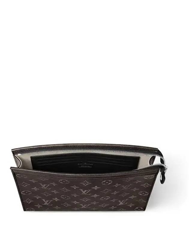 Pochette Voyage MM Monogram Pouch Bag Black - LOUIS VUITTON - BALAAN 4