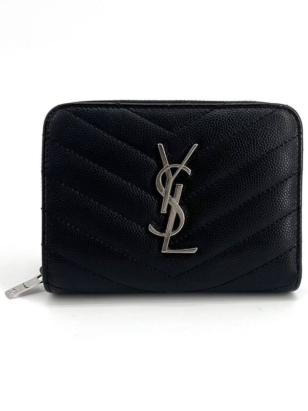 Zipper around compact half wallet 403723 - SAINT LAURENT - BALAAN 2