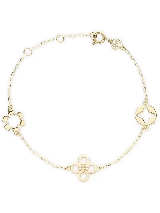 Kira Charm Bracelet Gold - TORY BURCH - BALAAN 3