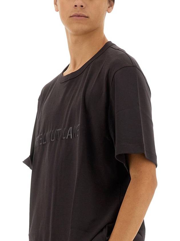 Helmut Lang T-Shirt With Logo - HELMUT LANG - BALAAN 4