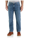 relaxed straight jeans - CARHARTT - BALAAN 1