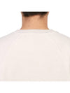 Embroidered Logo Oversized Fit Sweatshirt Pale Lilac - ACNE STUDIOS - BALAAN 8