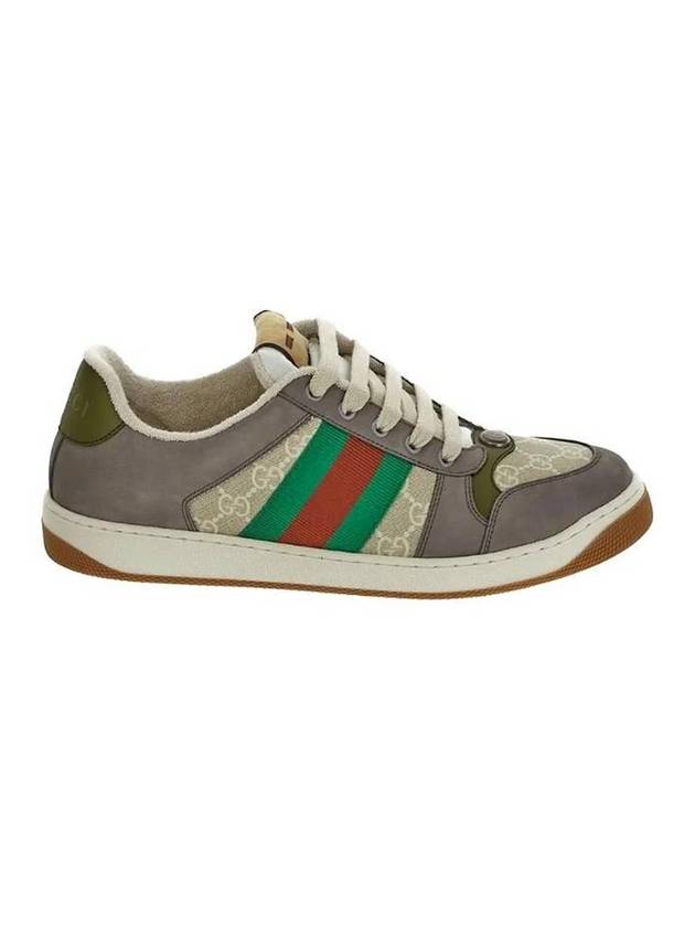 Screener GG Low Top Sneakers Grey - GUCCI - BALAAN 1