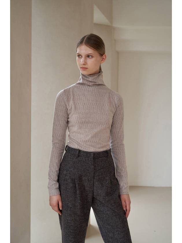 High Waist Wool Baggy Pants - CAHIERS - BALAAN 10