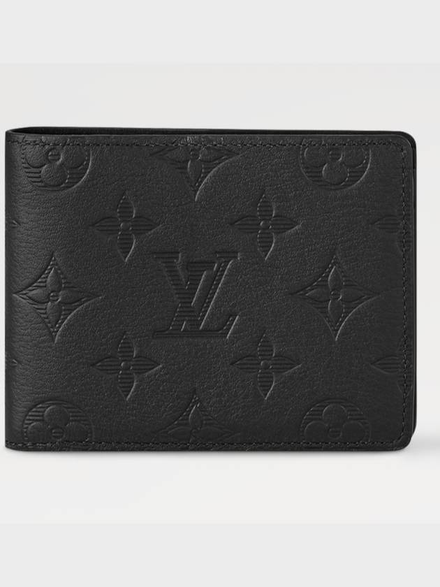 Multiple Monogram Shadow Half Wallet Black - LOUIS VUITTON - BALAAN 3