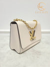 Used luxury goods Lewis It MM Quartz white Epi twist shoulder cross bag - LOUIS VUITTON - BALAAN 3