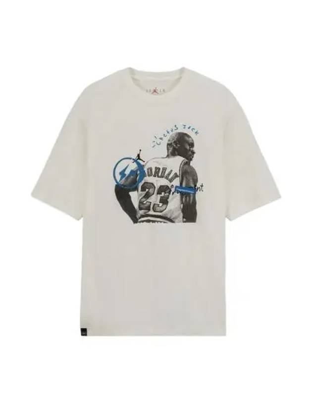 Air Jordan x Travis Scott x Fragment Short Sleeve T-Shirt - JORDAN - BALAAN 2