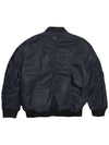 Men's Nylon Bomber Jacket Black W241JP06924B - WOOYOUNGMI - BALAAN 6